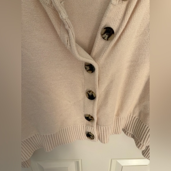 Quince 100% Organic Cotton Cropped Cardigan Size XL - Picture 6 of 8
